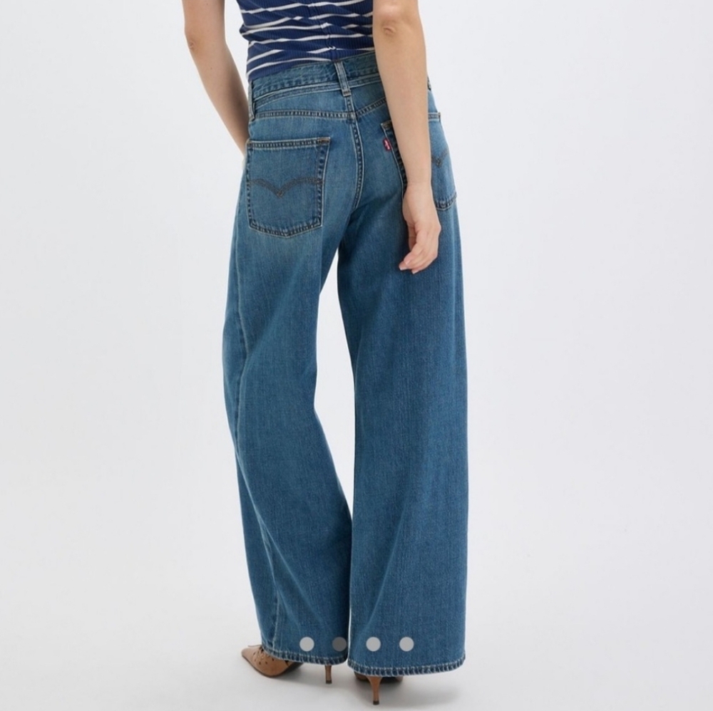 Levi's XL Straight Leg Jeans Size 24 - Picture 4 of 8